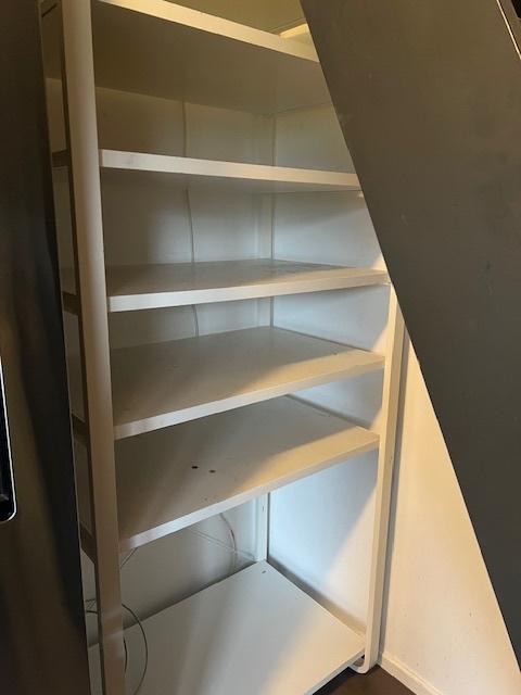 Ikea, Elvarli witte opberg steling zo goed als nieuw., Ophalen of Verzenden, Zo goed als nieuw