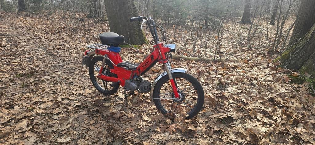 Nette Puch Maxi S geel kenteken, Fietsen en Brommers, Brommers | Puch, Ophalen, Zo goed als nieuw, Maxi