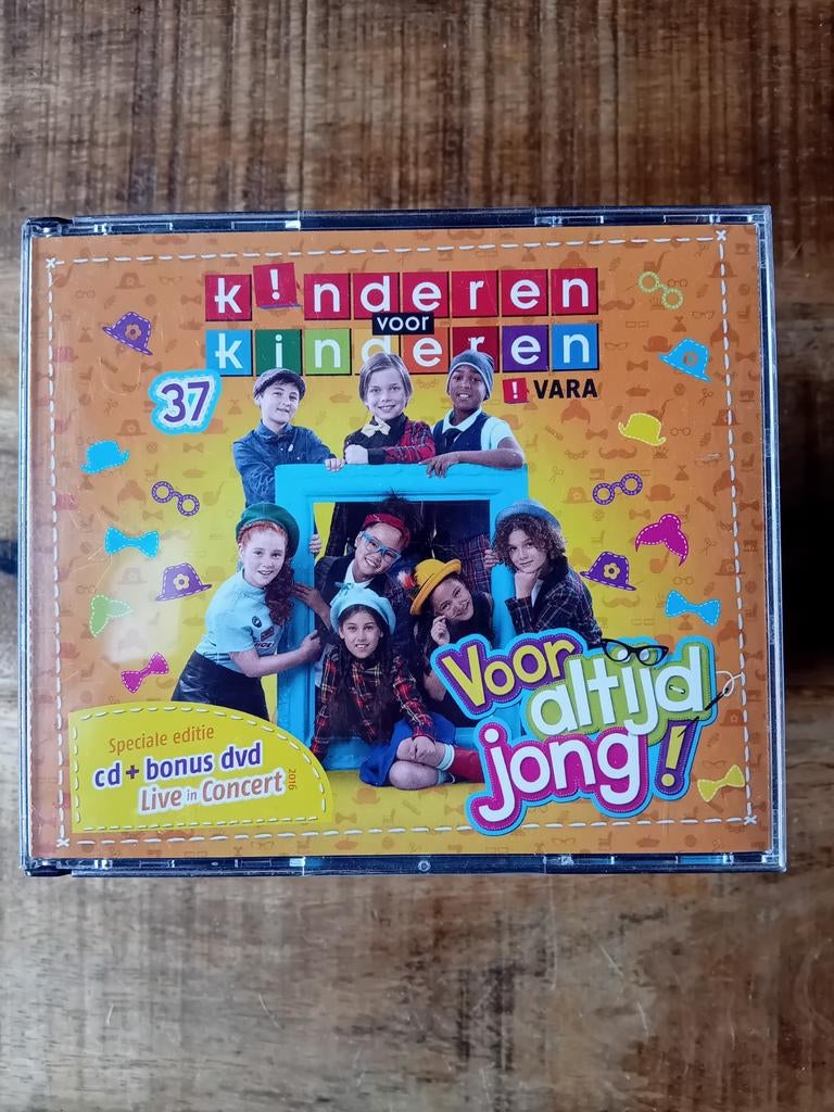 Kinderen voor Kinderen 37: Voor altijd jong! CD + DVD, Ophalen of Verzenden