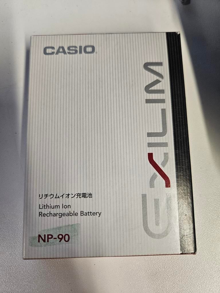 Casio NP-90 Batterij - Nieuw in Doos, Ophalen of Verzenden, Nieuw, Oplaadbaar
