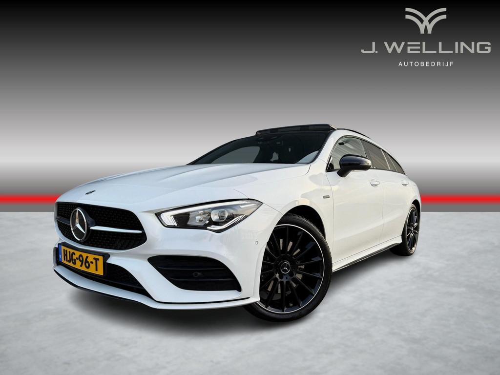 Mercedes-Benz CLA-klasse Shooting Brake 250 e AMG line pano, Auto's, CLA, Stof, Gebruikt, Euro 6