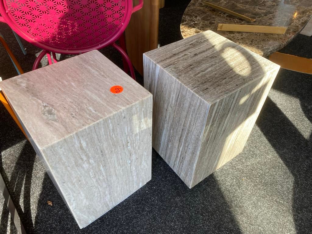 Echt Marmeren Zuil/Pilaar 29x29x45cm - B-keuze, Ophalen, Nieuw