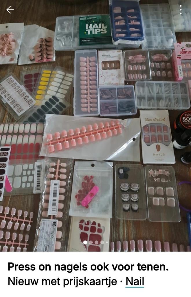 Press on nagels voor handen en voeten, Ophalen of Verzenden, Nieuw