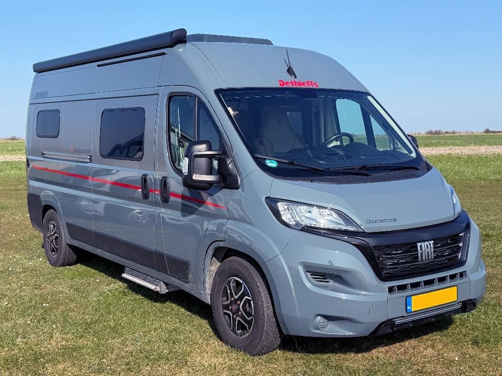 Dethleffs Globetrail 600 DB - 7.961 km - Automaat - 09/2023, Automaat, Buscamper of Camperbus, Ringverwarming, Luifel
