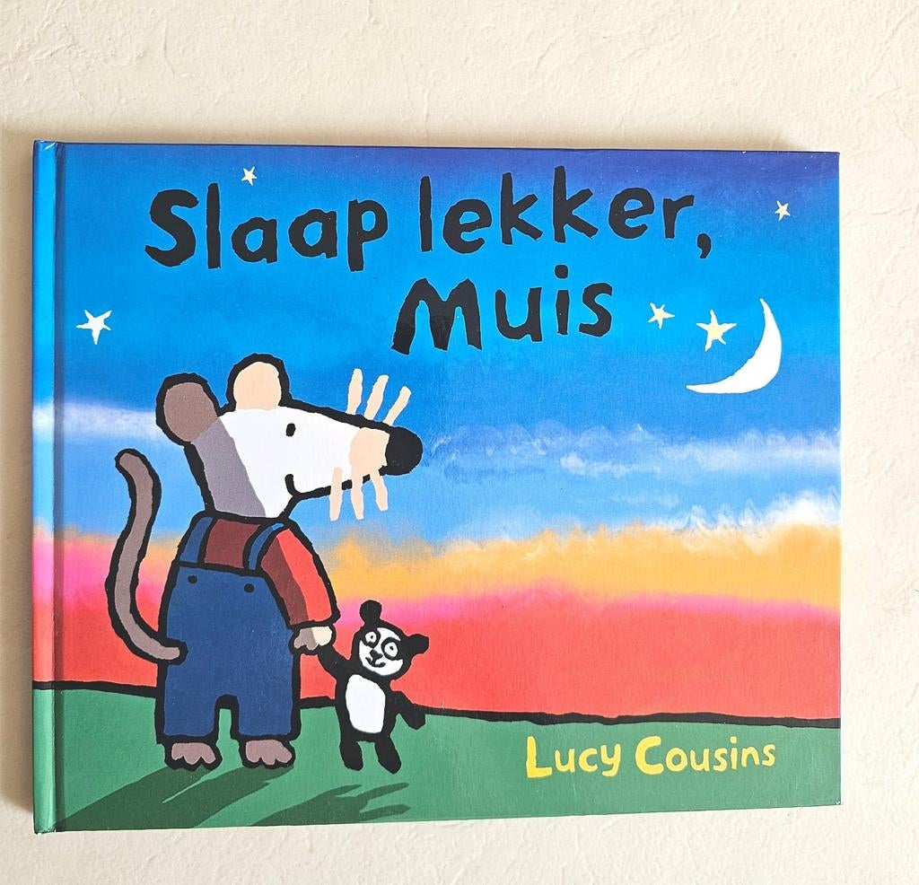 Slaaplekker, Muis Lucy Cousins, Ophalen of Verzenden, Zo goed als nieuw