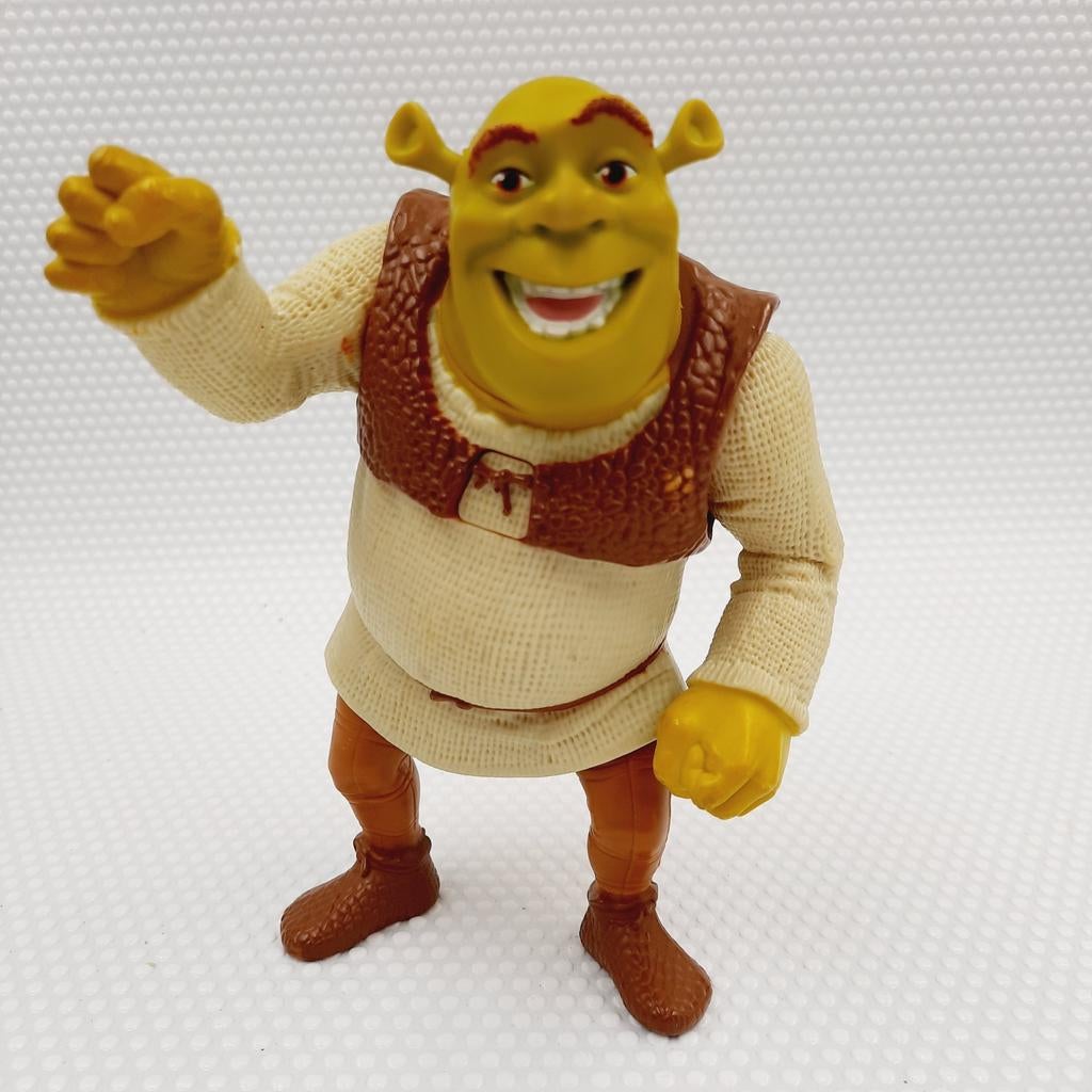 Shrek Actiefiguur met Bewegende Armen en Hoofd - 16cm, Ophalen of Verzenden, Gebruikt