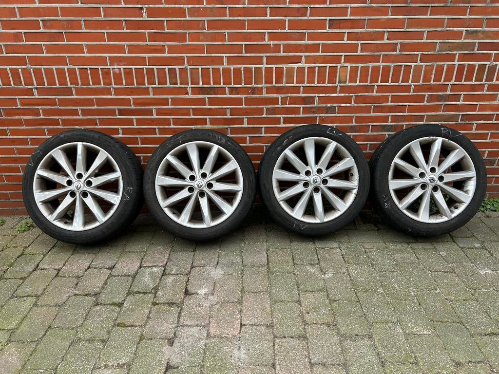 4 x 18 inch velg met Continental EcoContact 6 band, Auto-onderdelen, Banden en Velgen, Ophalen, 18 inch, Gebruikt, Banden en Velgen