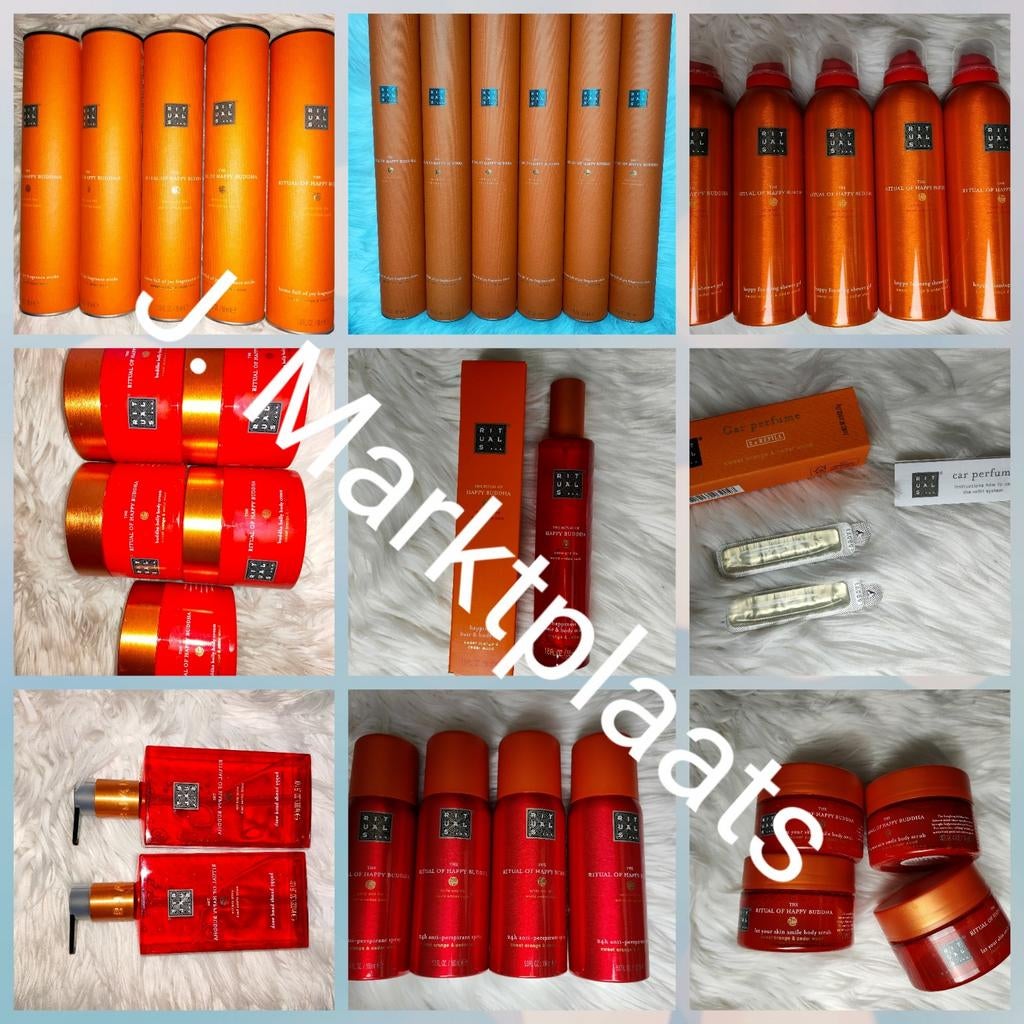 Rituals Happy Buddha Douche Foams Deo Geurstok Bodycreme etc, Ophalen of Verzenden, Nieuw