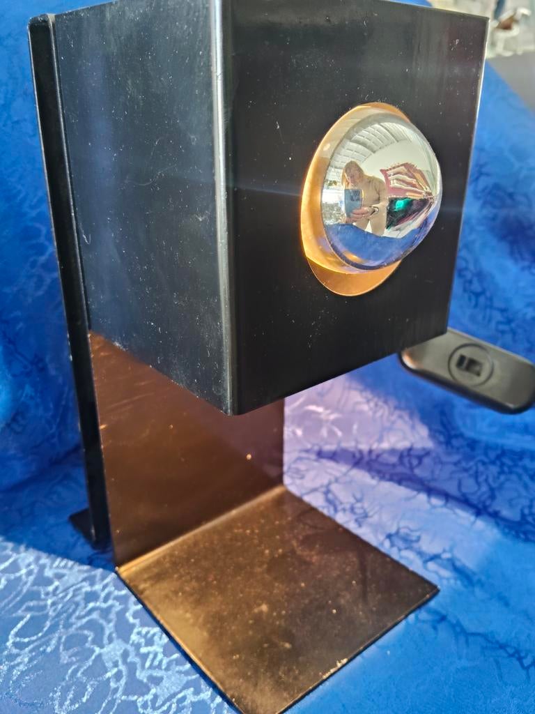 Philips 'Space Age' Kubuslamp Jaren '70 - Serie 108, Ophalen, Metaal, Minder dan 50 cm