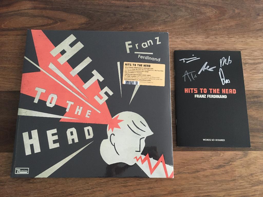 Vinyl 2LP Franz Ferdinand Hits To The Head GOLD SIGNED NIEUW, Geseald, 2020 tot heden, Ophalen of Verzenden, 12 inch