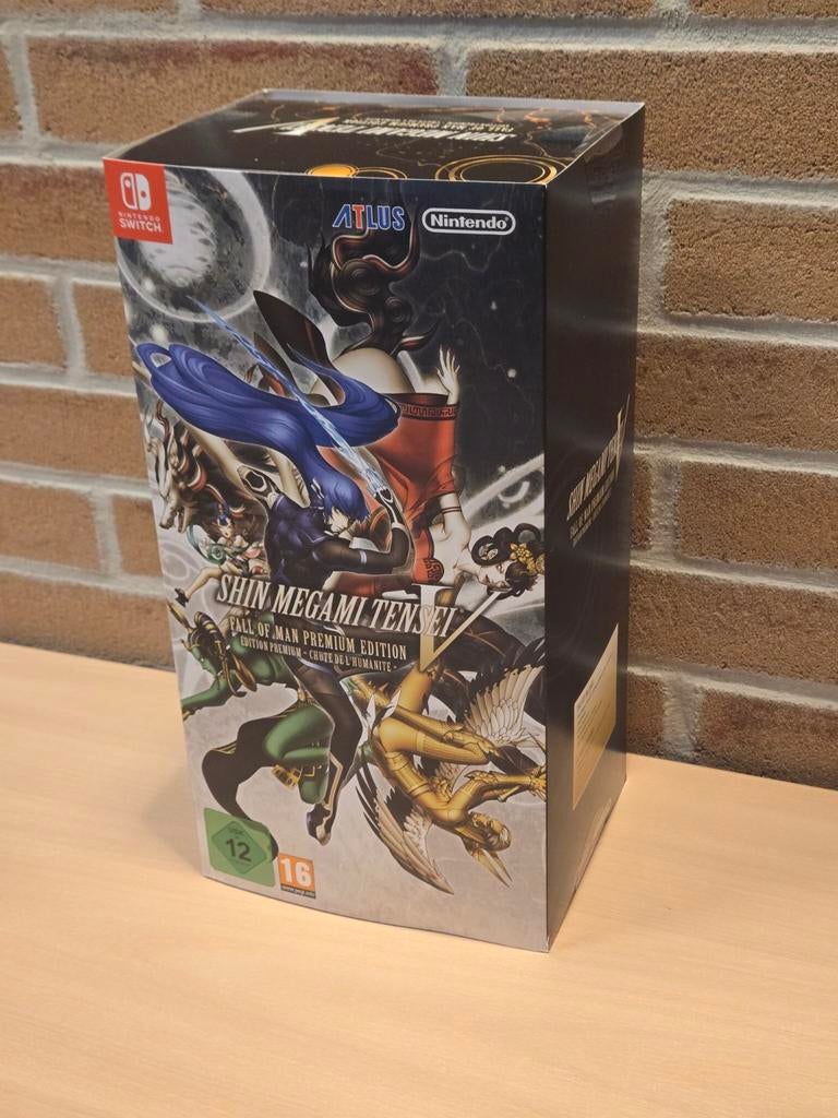 Shin Megami Tensei V Fall Of Man Premium Edition - Switch, Nintendo, Support.nintendo.nl, 1 speler, Nieuw