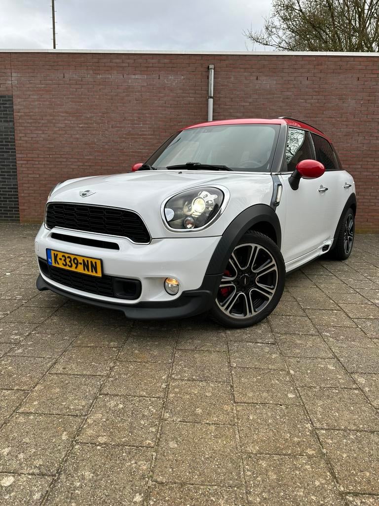 Mini Countryman John Cooper Works 1.6 218pk All4 2014 Wit, Auto's, 1380 kg, Wit, 14 km/l, 75 €/maand