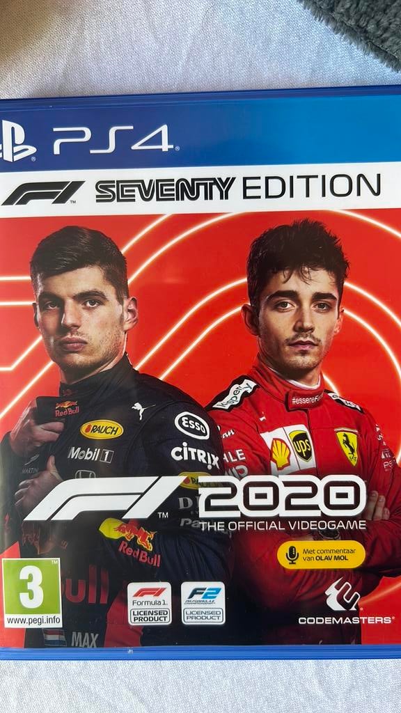 F1 2020 Seventy Edition, Ophalen, 1 speler, Racen en Vliegen, Zo goed als nieuw