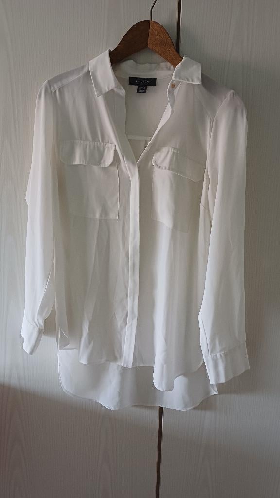 Witte dames blouse (Primark, maat 38), Maat 38/40 (M), Primark, Wit, Ophalen of Verzenden