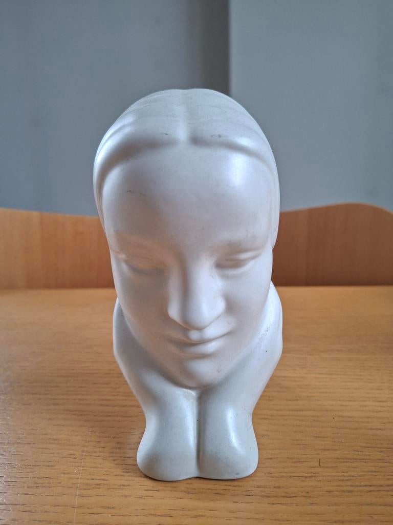 ART DECO BEELD, Ophalen of Verzenden, Zo goed als nieuw, Mens