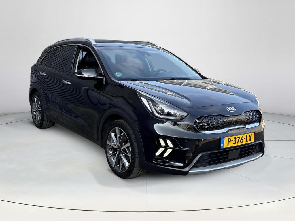 Kia Niro 1.6 GDi Hybrid ExecutiveLine Leder | Key-Less | JBL, 12 maanden, Gebruikt, Euro 6, Zwart