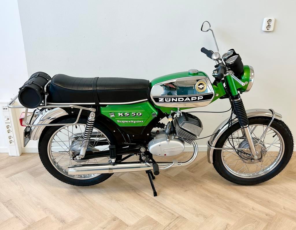 Zundapp 517-35, Ophalen, Maximaal 45 km/u, KS50, Zo goed als nieuw