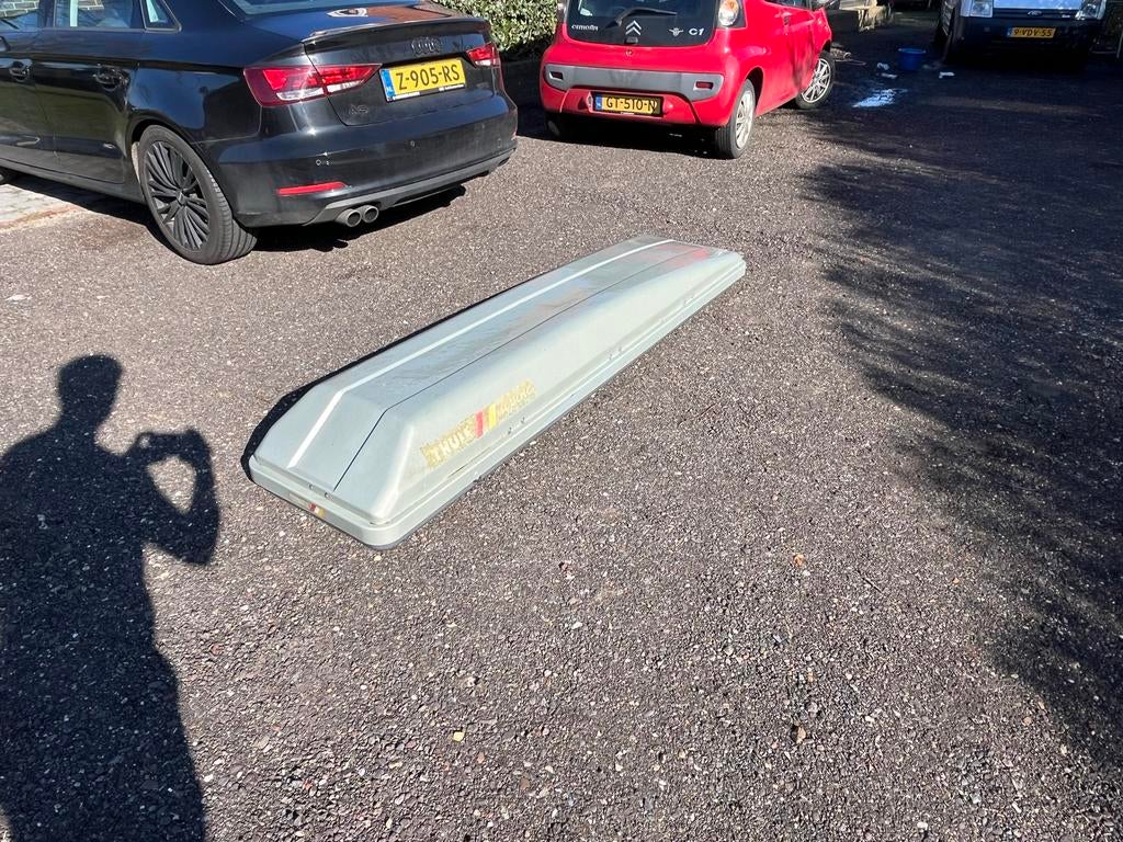 Thule Alpine Dakkoffer - Goede Staat, 2.20m lang, Ophalen of Verzenden, Gebruikt
