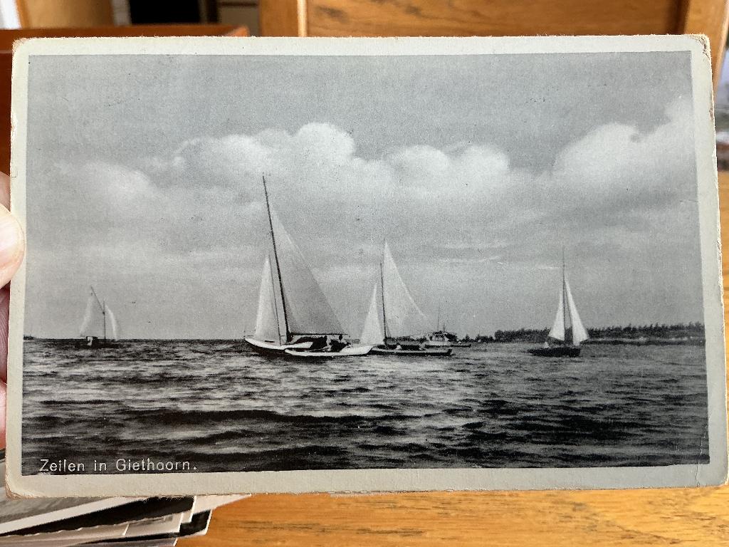 Giethoorn 1943, Verzenden, 1940 tot 1960, Gelopen, Overijssel