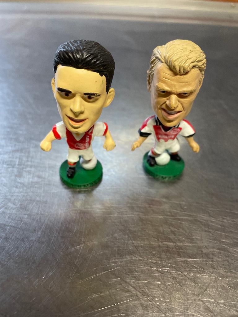 2 voetbal poppetjes, Ophalen of Verzenden, Zo goed als nieuw