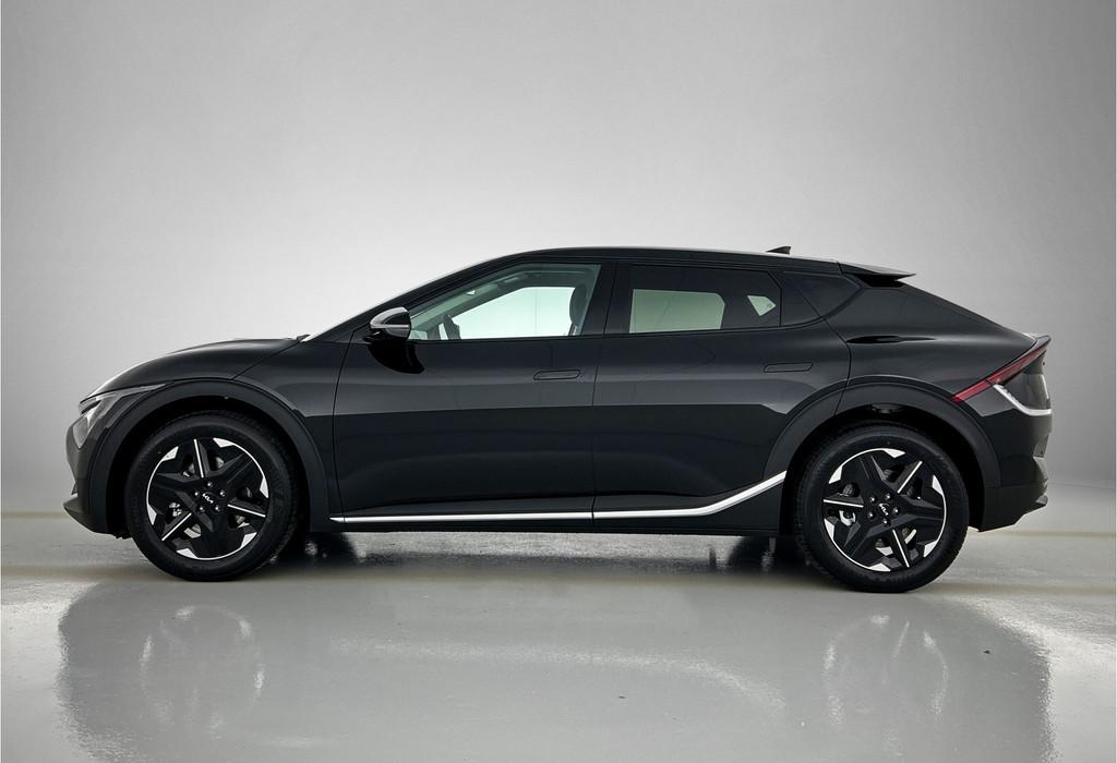 De prijs van deze KIA EV6 is op basis van een inruilvoordeel, Automaat, 12 maanden, Achterwielaandrijving, Leder en Stof