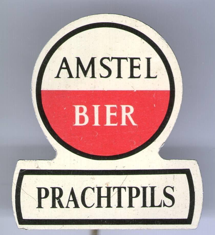 Amstel bier blik speldje ( N_163 ), Verzamelen, Verzenden, Zo goed als nieuw, Merk, Speldje of Pin