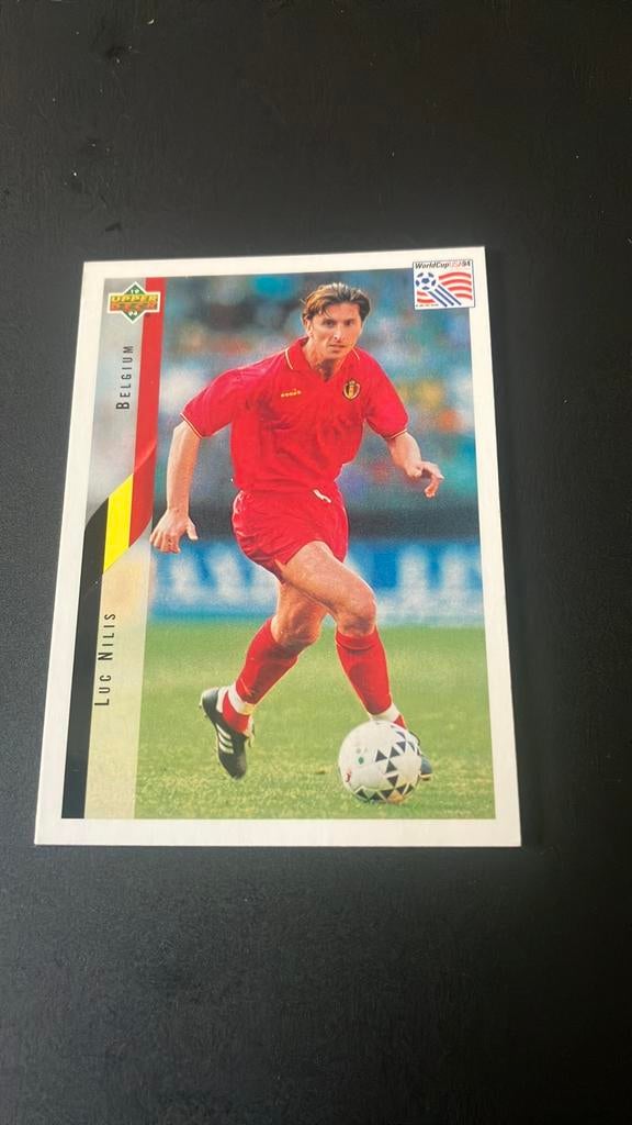 Carte David Platt Angleterre – Upper Deck Coupe Du Monde 1994 – Original