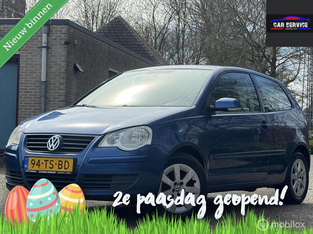 Volkswagen Polo 1.2 Optive/NAP/LMV/APK/2007, Voorwielaandrijving, Blauw, 1198 cc, Origineel Nederlands