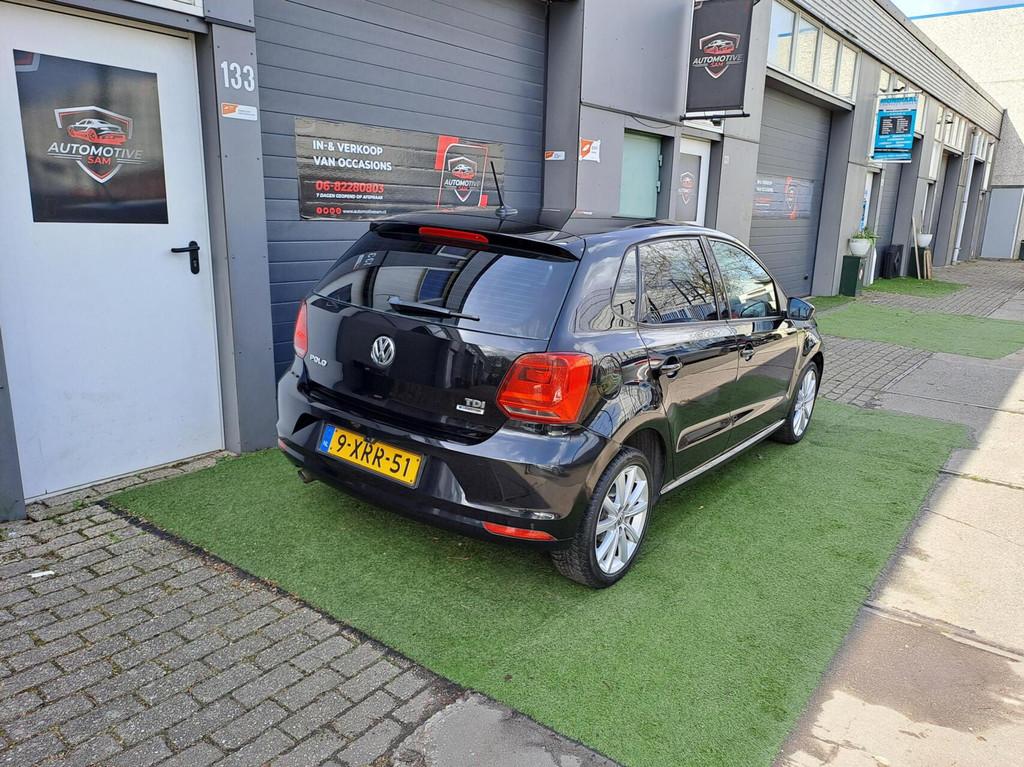 Volkswagen Polo 1.4 TDI Comfortline 2014 Navi Cruise NAP, Voorwielaandrijving, Stof, Gebruikt, Euro 6