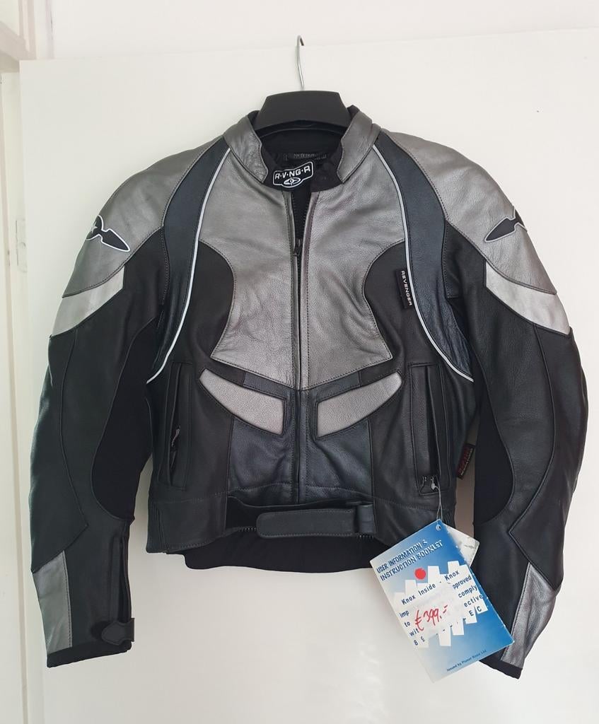 Super Nieuwe Leren Motorjas Maat: 40 Merk: Revenger, Nieuw met kaartje, Dames, Jas | leer, Ophalen of Verzenden