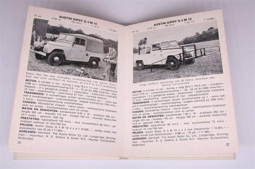 Alle Auto's 7 [1968] — Terreinvoertuigen — Alkenreeks 157, Boeken, Ophalen of Verzenden, Gelezen, Algemeen