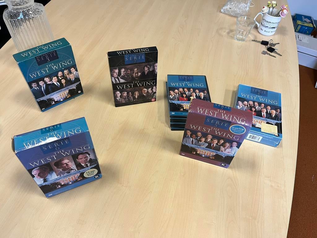 West wing dvd’s, Vanaf 12 jaar, Ophalen, Zo goed als nieuw