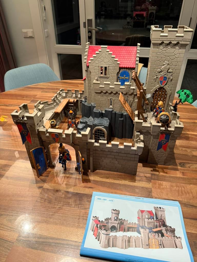 Playmobil 6000 Ridderkasteel, Ophalen of Verzenden, Gebruikt