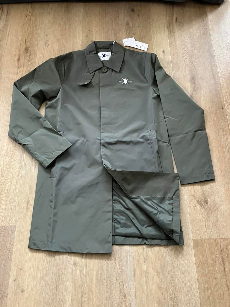 Daily Paper trenchcoat nieuw!, Kleding | Heren, Ophalen of Verzenden, Nieuw, Maat 46 (S) of kleiner, Groen