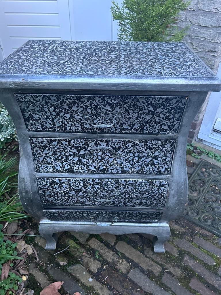 Schattig buikkastje, Huis en Inrichting, Kasten | Ladekasten, Ophalen, Gebruikt, 50 tot 100 cm, 3 of 4 laden