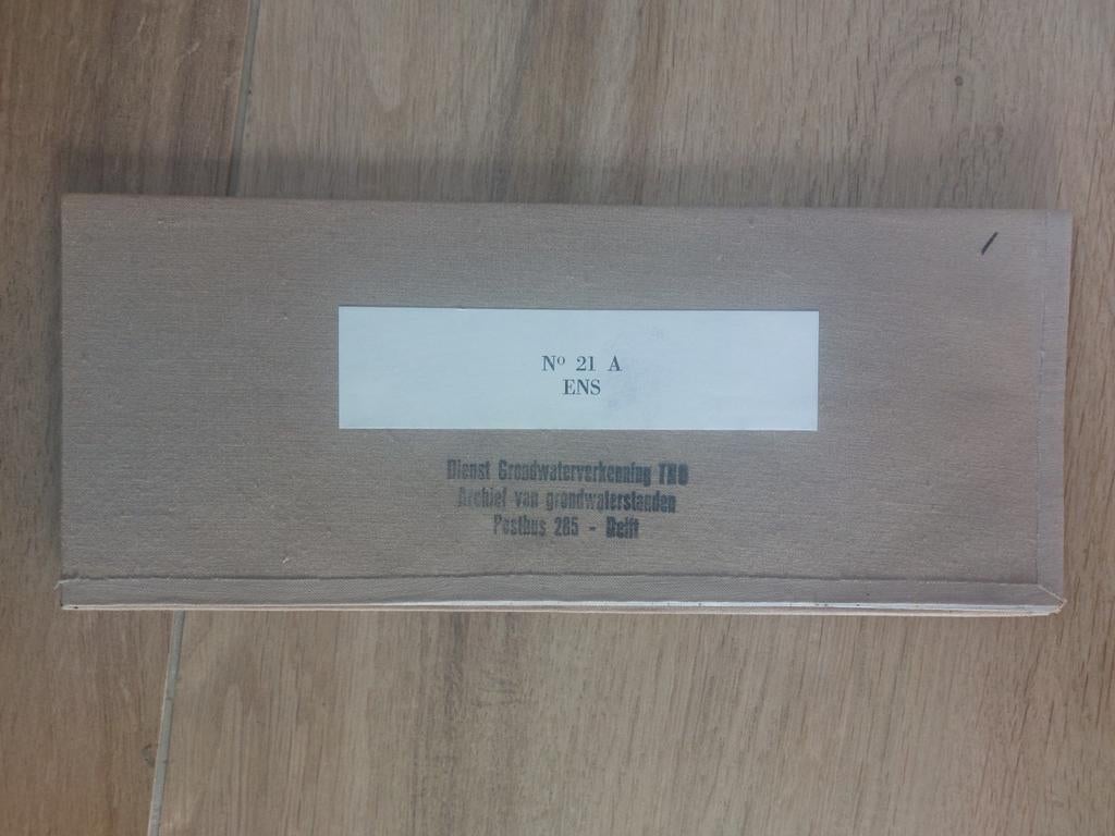 21A Ens met Marknesse Emmeloord Stafkaart uit 1973, Boeken, Topografische Dienst Nederland, Ophalen of Verzenden, 1800 tot 2000