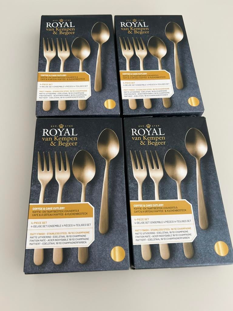 Royal van kempen& bergeer, Huis en Inrichting, Keuken | Bestek, Ophalen of Verzenden, Zo goed als nieuw, Rvs of Chroom
