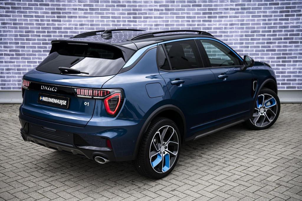 Lynk & Co 01 Plug-in Hybrid | 69 KM Elektrisch Rijden | Pano, 12 maanden, Stof, Blauw, 120 €/maand
