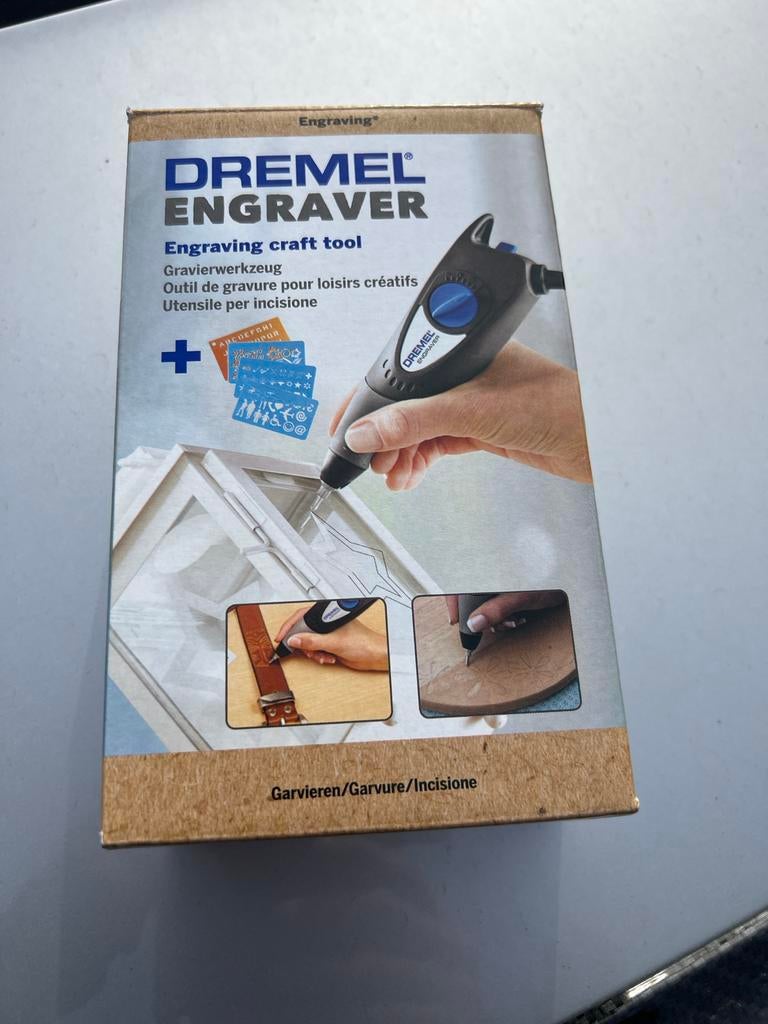 Dremel Engraver graveerapparaat met sjablonen, Ophalen of Verzenden, Nieuw, Gereedschap of Toebehoren