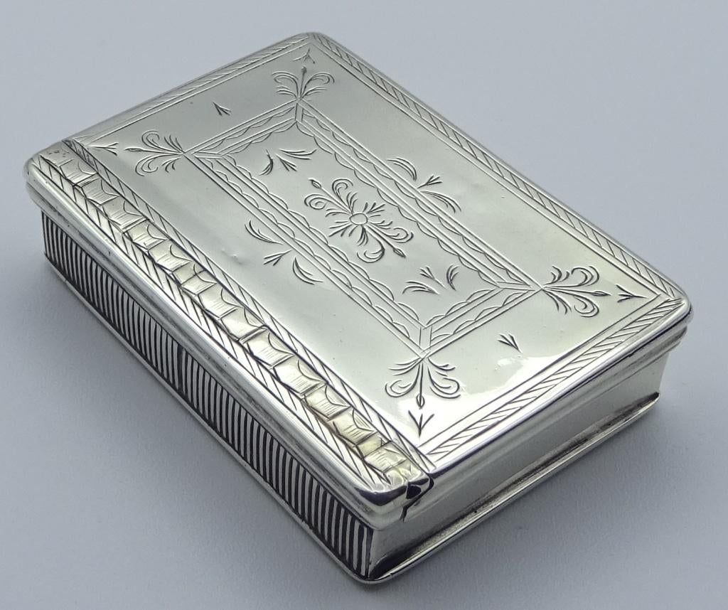 Snuifdoos, Hollands antiek zilver, 325,00 euro., Verzenden, Zilver
