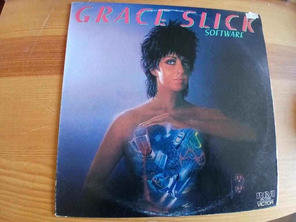 Grace Slick - Software, Ophalen of Verzenden, Gebruikt, 12 inch, Poprock