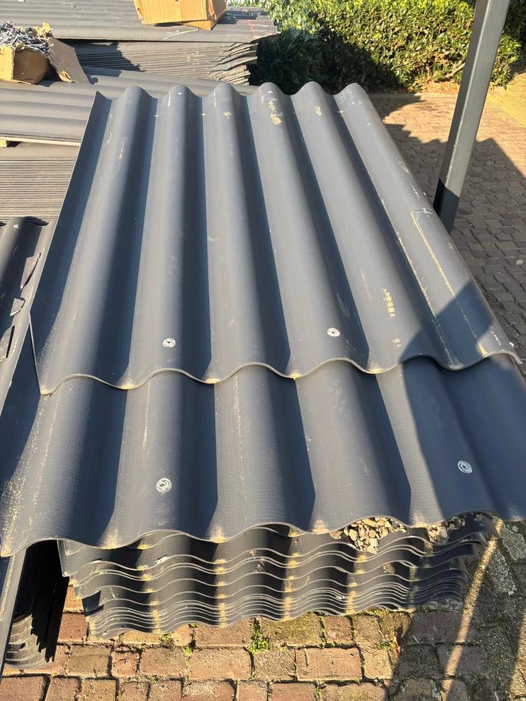 SVK Neptunus Golfplaten Blauw Zwart met Nokken en Lichtplate, Ophalen, Overige materialen, Zwart, Zo goed als nieuw