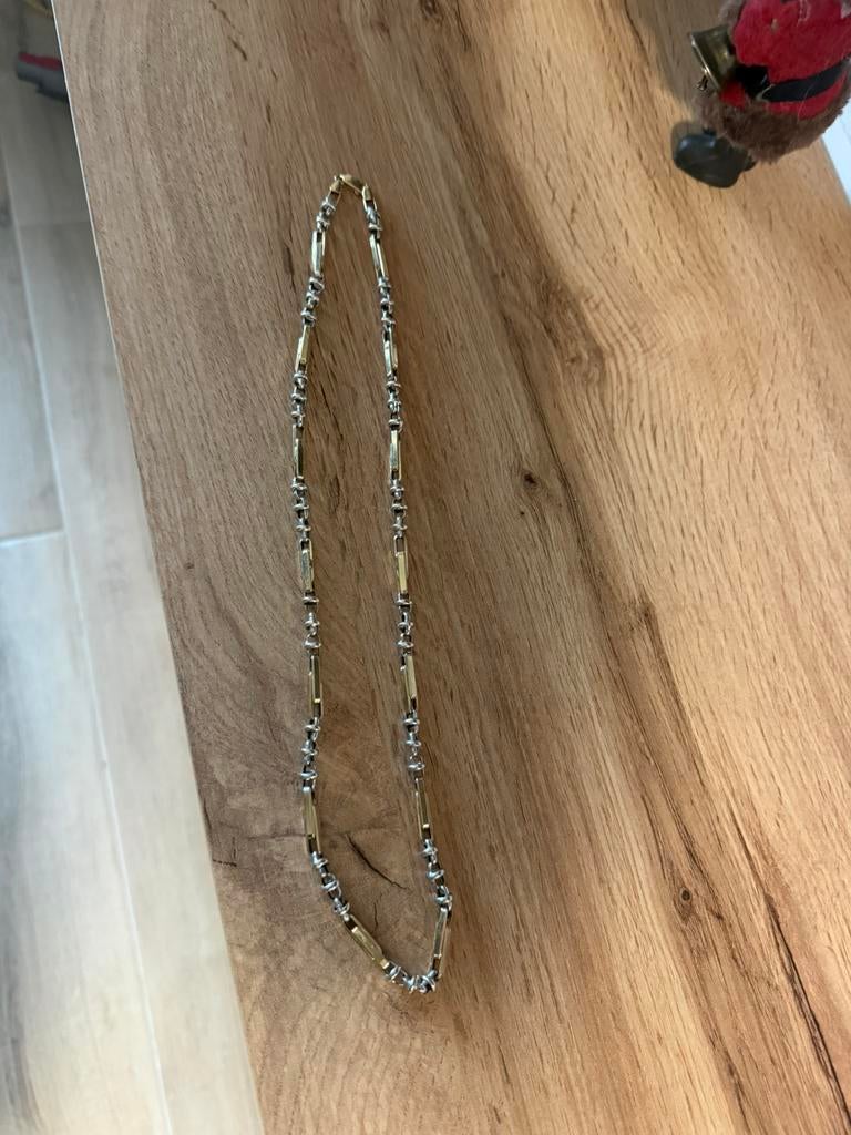 Gouden ketting 14k.  23,6g, Sieraden, Tassen en Uiterlijk, Kettingen, Ophalen of Verzenden, Zo goed als nieuw, Goud