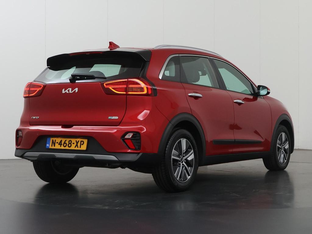 Kia Niro 1.6 GDi Hybrid DynamicLine | Adaptieve Cruise Contr, Auto's, Kia, Gebruikt, Euro 6, 2 kWh, Leder en Stof