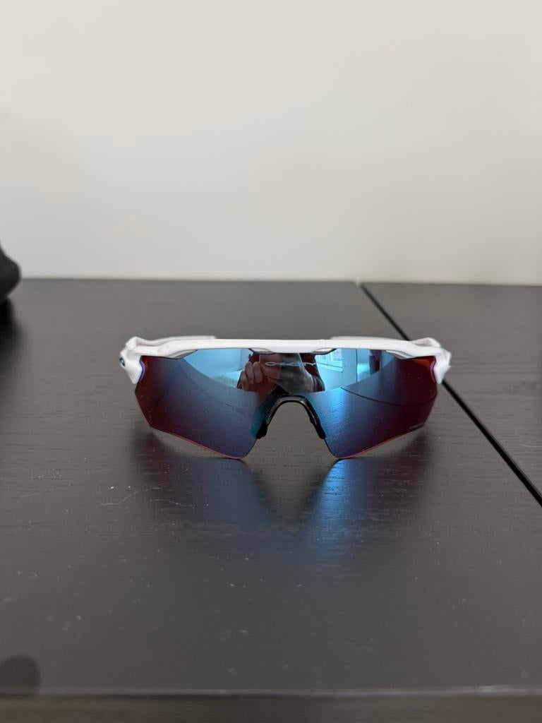 Oakley radar ev path snow saphire prizm, Ophalen of Verzenden, Zo goed als nieuw