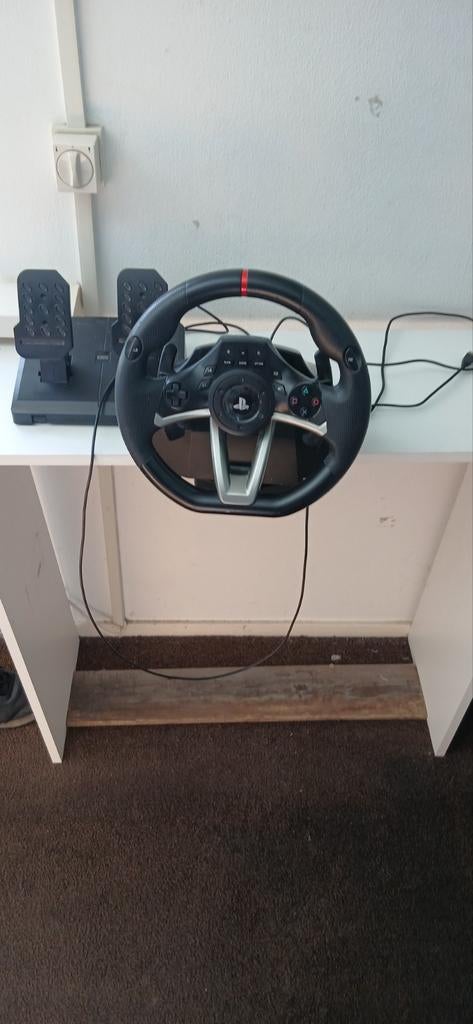 PlayStation stuur met pedalen, Spelcomputers en Games, Spelcomputers | Sony PlayStation Consoles | Accessoires, Ophalen, PlayStation 4