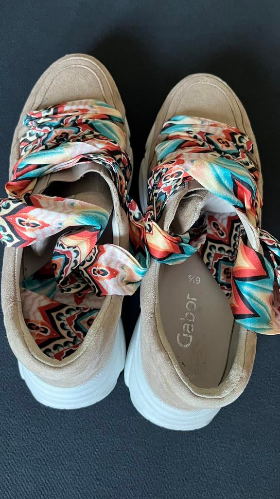 Gabor dames sneakers maat 6,5, Beige, Ophalen of Verzenden, Sneakers of Gympen, Zo goed als nieuw