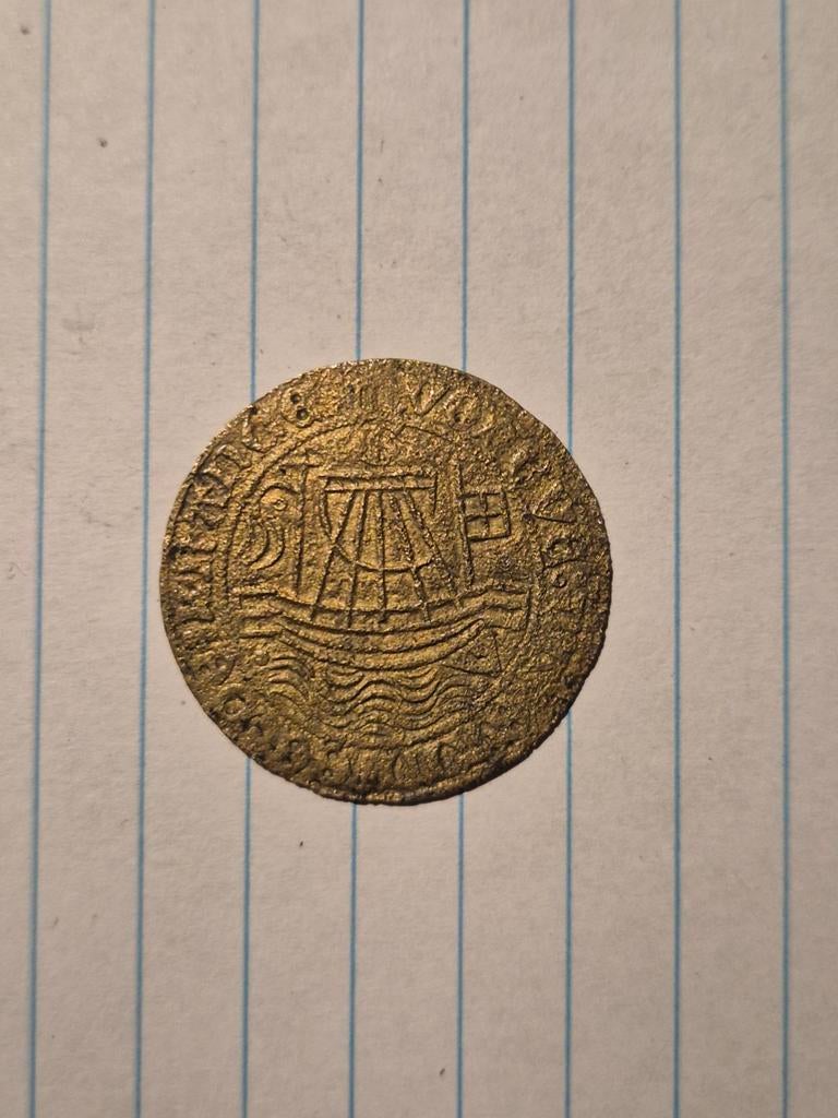 Neurenberger Jeton Munt - Historische Scheepsmunt, Ophalen of Verzenden, Vóór koninkrijk, Zilver