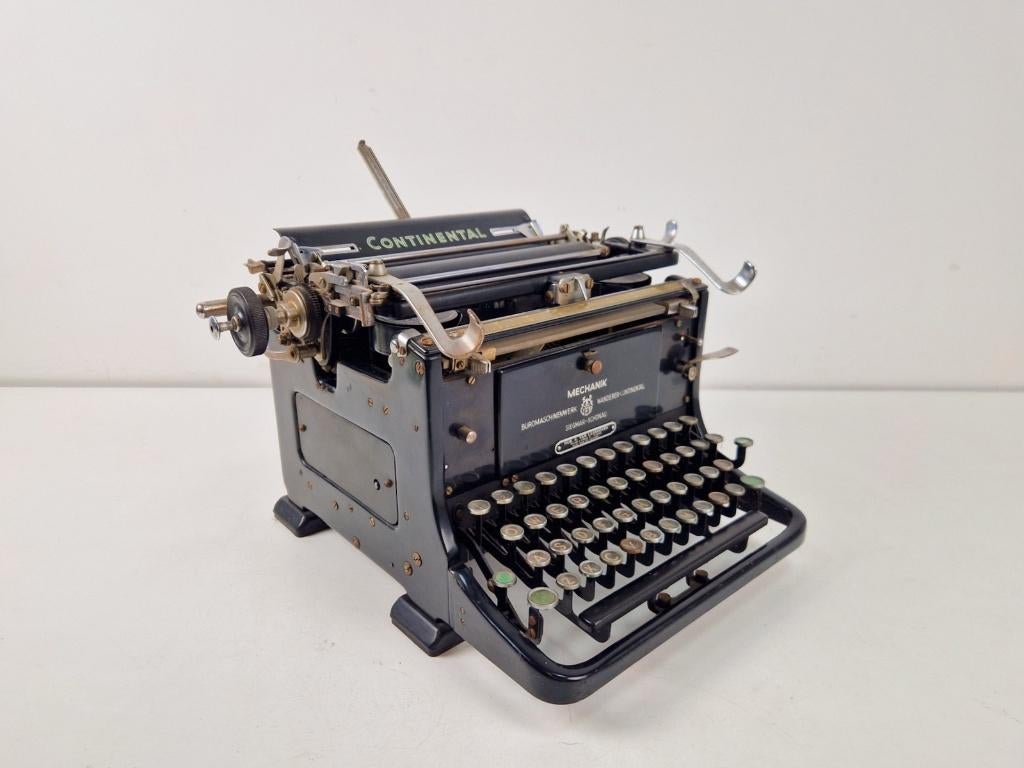 Vintage wanderer continental typemachine 1922 germany, Diversen, Typemachines, N, Ophalen of Verzenden, N, N