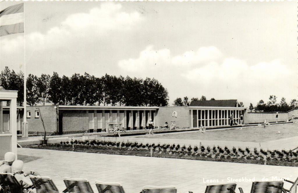Leens, Streekbad de Marne - volk - ongelopen, Ophalen of Verzenden, Voor 1920, Ongelopen, Noord-Brabant